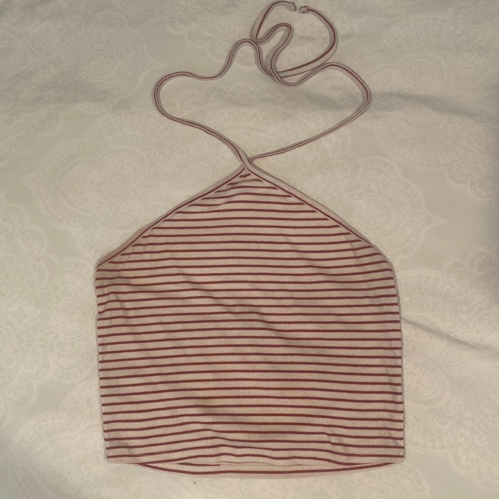 Stripped crop top forever 21